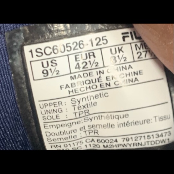 COPY - Fila Gym Shoes - Picture 6 of 7